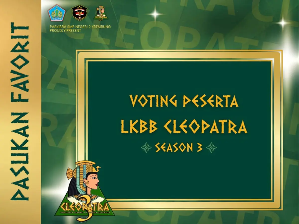 Banner event LKBB CLEOPATRA SEASON 3