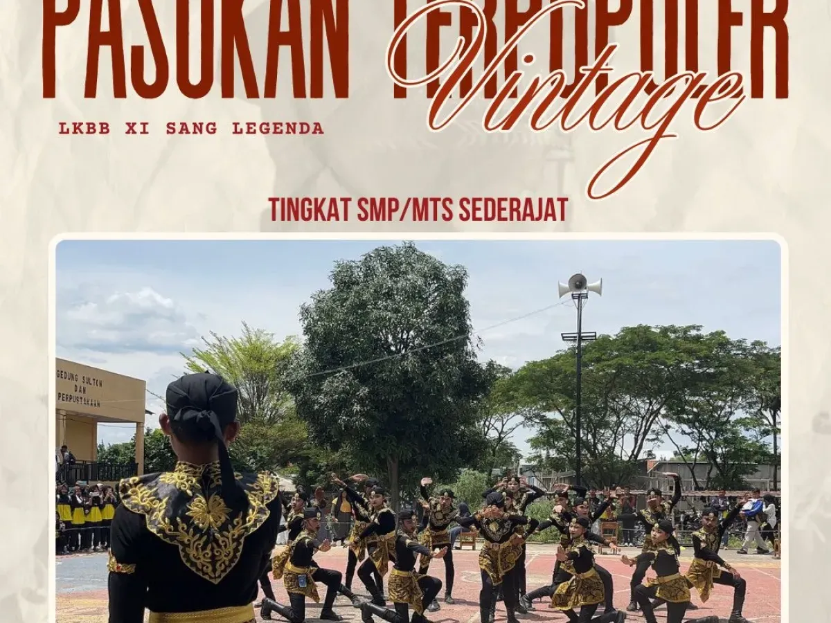 Foto peserta SMPN 1 TIRTAYASA - LKBB XI SANG LEGENDA