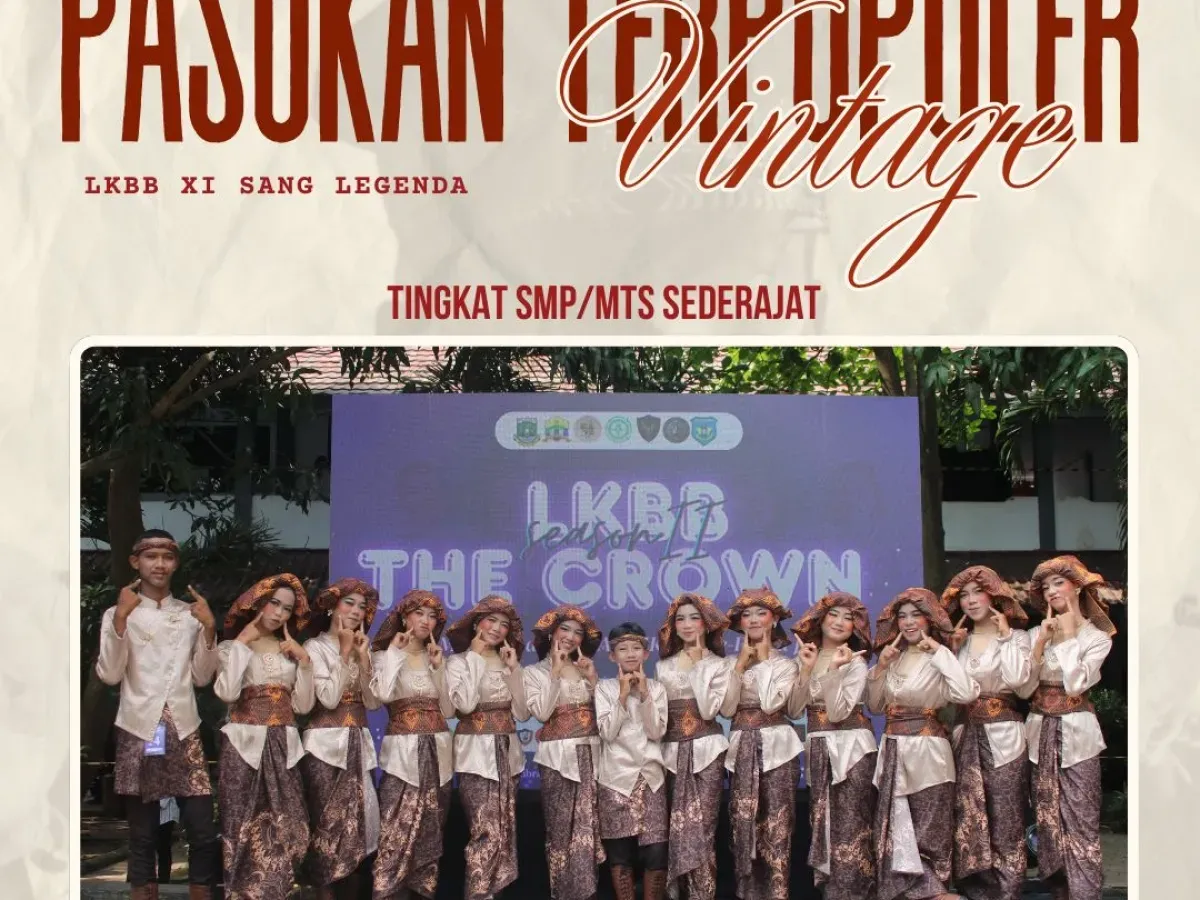 Foto peserta SMPN 25 KOTA SERANG  - LKBB XI SANG LEGENDA