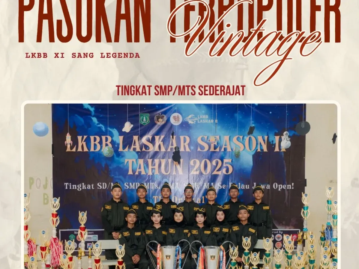 Foto peserta SMPN 1 KOTA SERANG (B) - LKBB XI SANG LEGENDA
