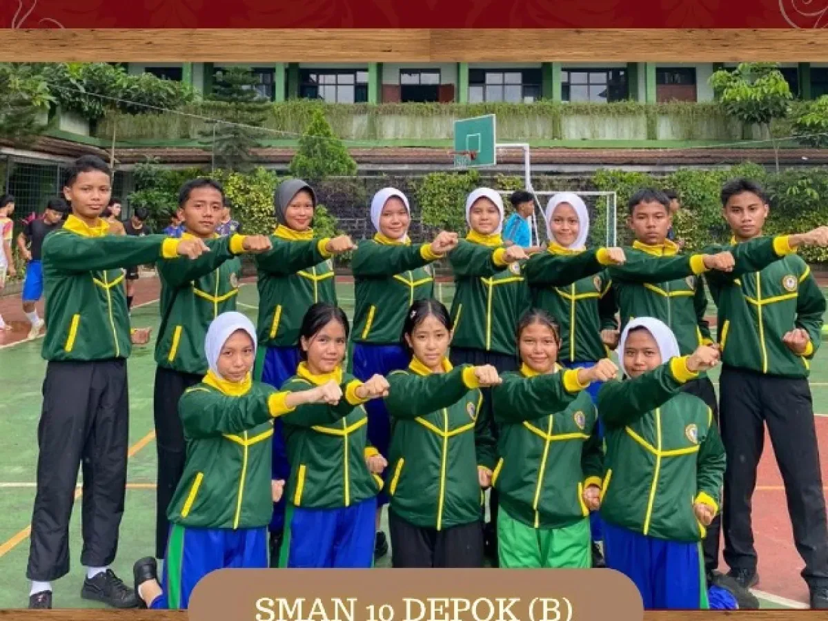 Foto peserta SMAN 10 DEPOK (B) - LKBB RAJAPATI