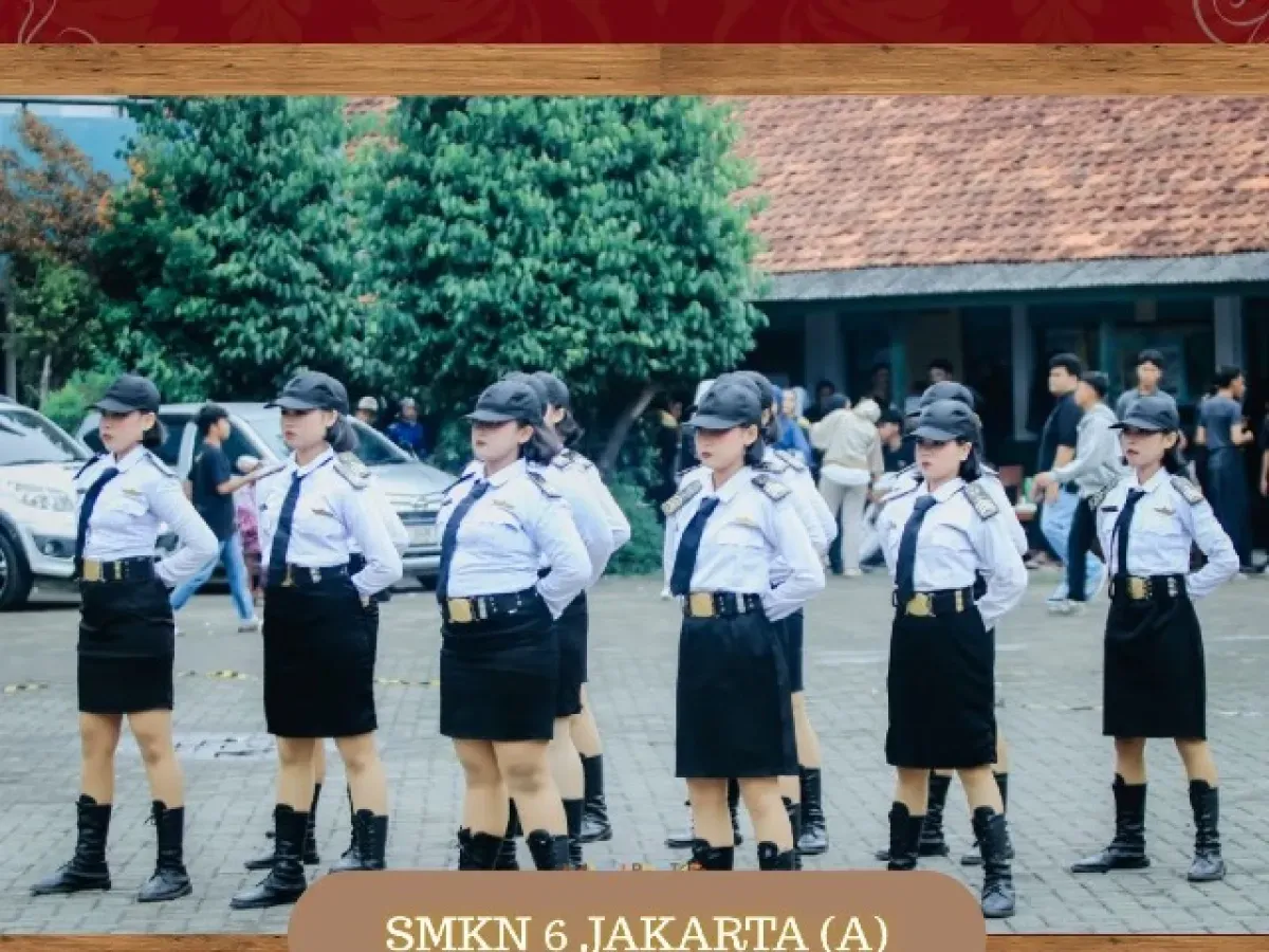 Foto peserta SMKN 6 JAKARTA (A) - LKBB RAJAPATI