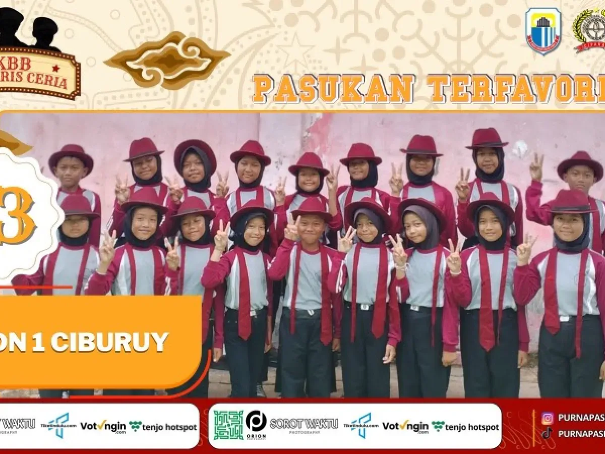 Foto peserta SDN 1 CIBURUY - LKBB Aksi Baris Ceria
