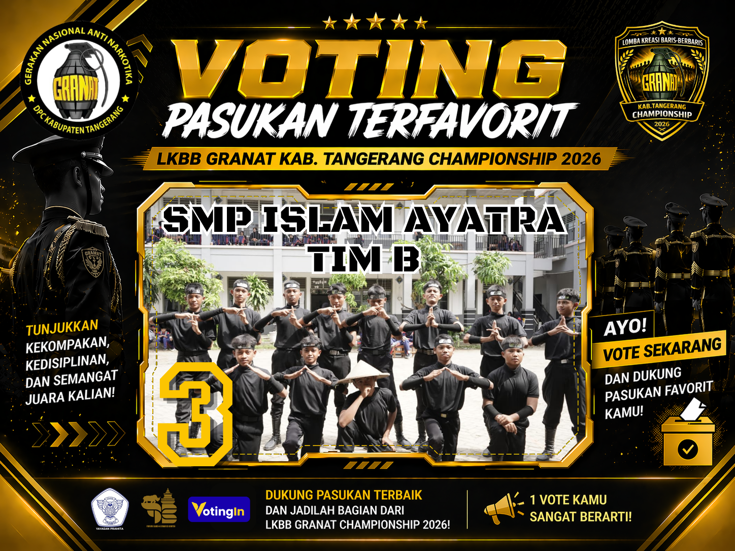 SMP ISLAM AYATRA TIM B
