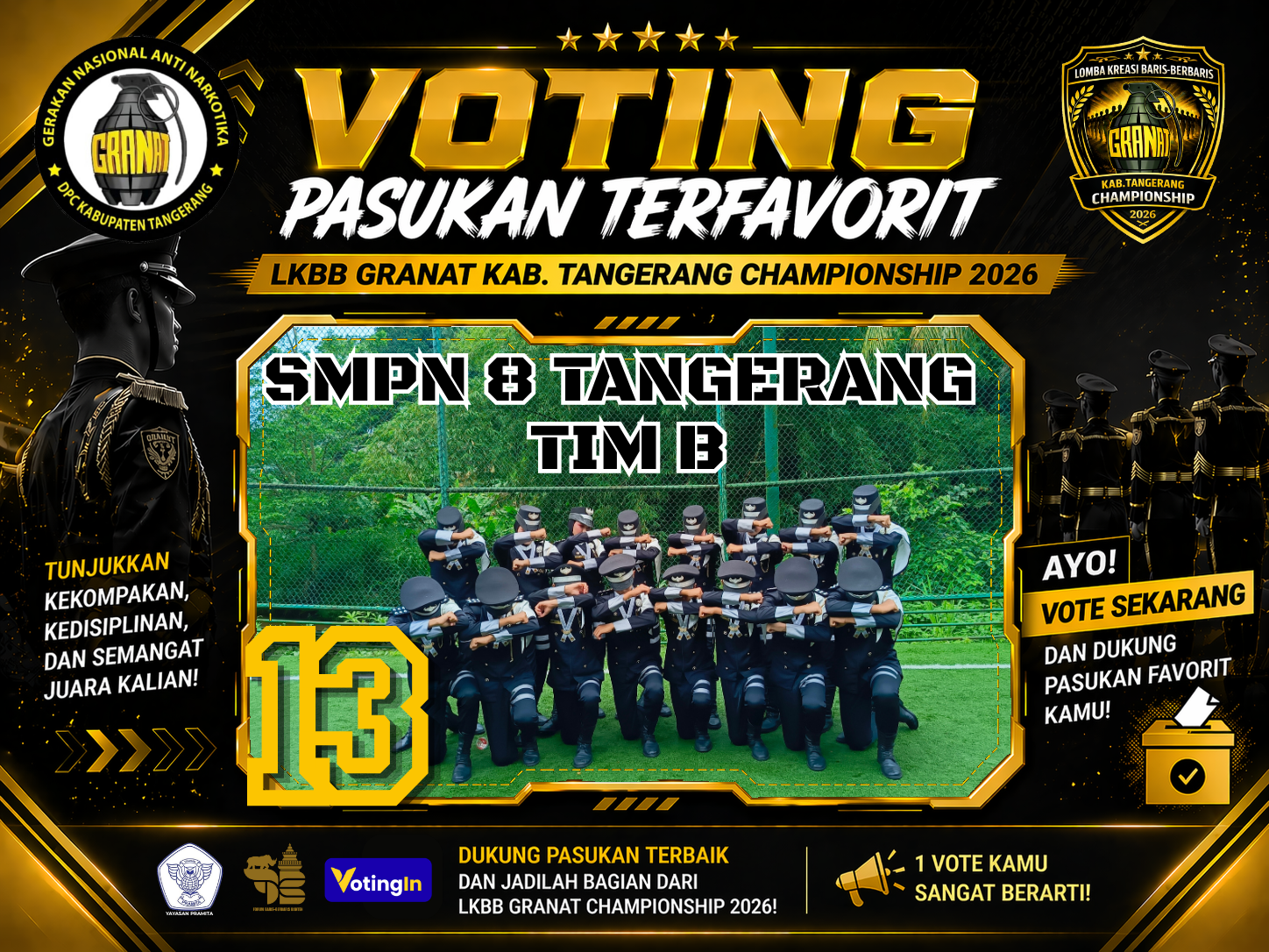 SMPN 8 TANGERANG TIM B