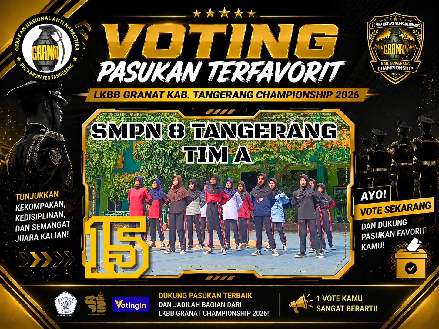 SMPN 8 TANGERANG TIM A